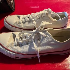 Classic White Canvas Sneakers
